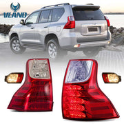 VLAND Full LED Tail Lights Bumper Lights for Toyota Prado J150 2010-2022 4th Gen (NOT FIT GX460)
