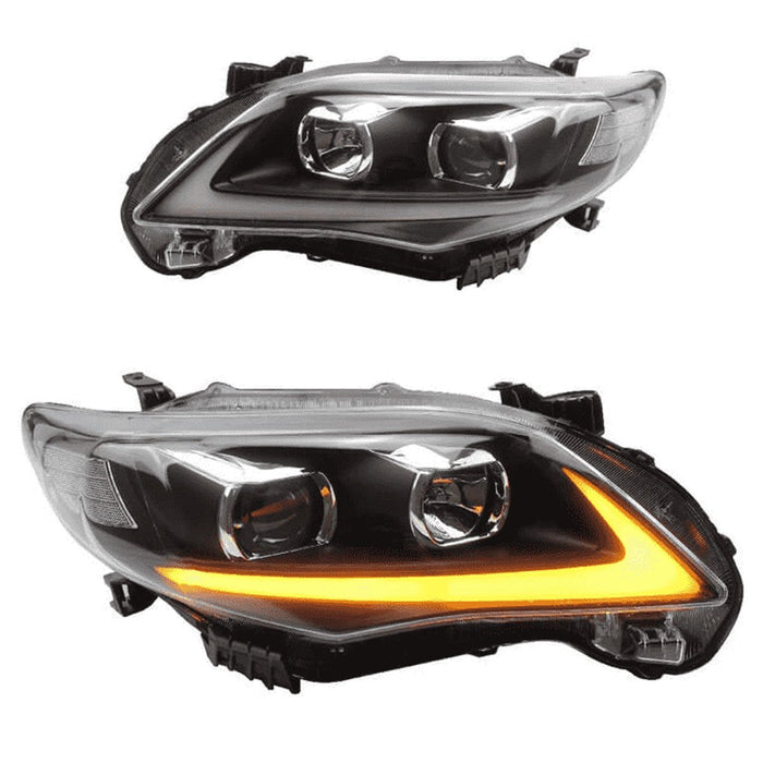 VLAND LED Headlights  for Toyota Corolla 2011-2013 (Not fit US Model)