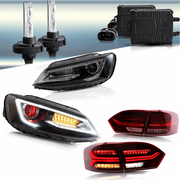 VLAND Dual Beam Headlights and Tail Lights For Volkswagen VW Jetta / Sagitar (NOT GLI) 2011-2014