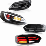 VLAND Dual Beam Headlights and Tail Lights For Volkswagen VW Jetta / Sagitar (NOT GLI) 2011-2014