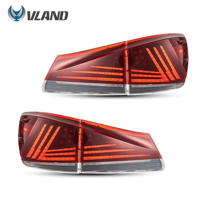 Faros delanteros y luces traseras LED VLAND para Lexus IS250 IS350 2006-2012 IS200d IS F 2008-2014 (combinación de múltiples opciones)