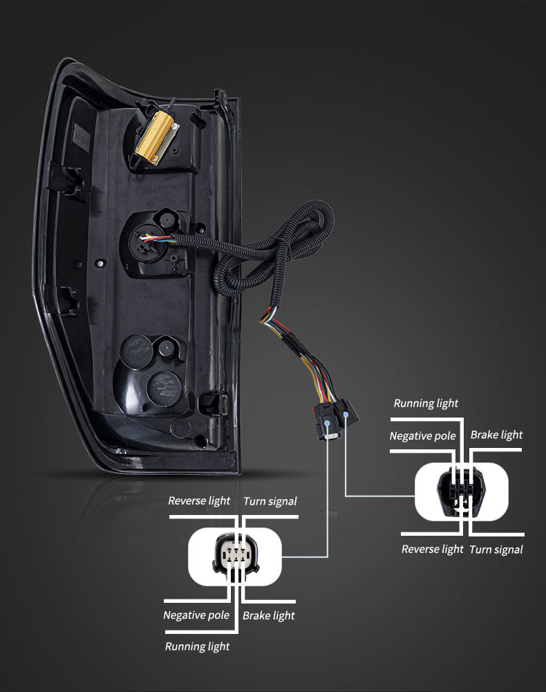 VLAND LED Tail Lights II For Ford Ranger T6/P375 2012-2022