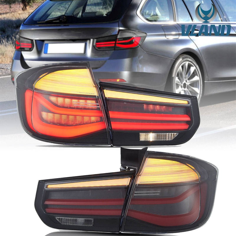 Vland LED Tail Lights for 12-19 BMW 3 Series F31 Touring LCI-Style