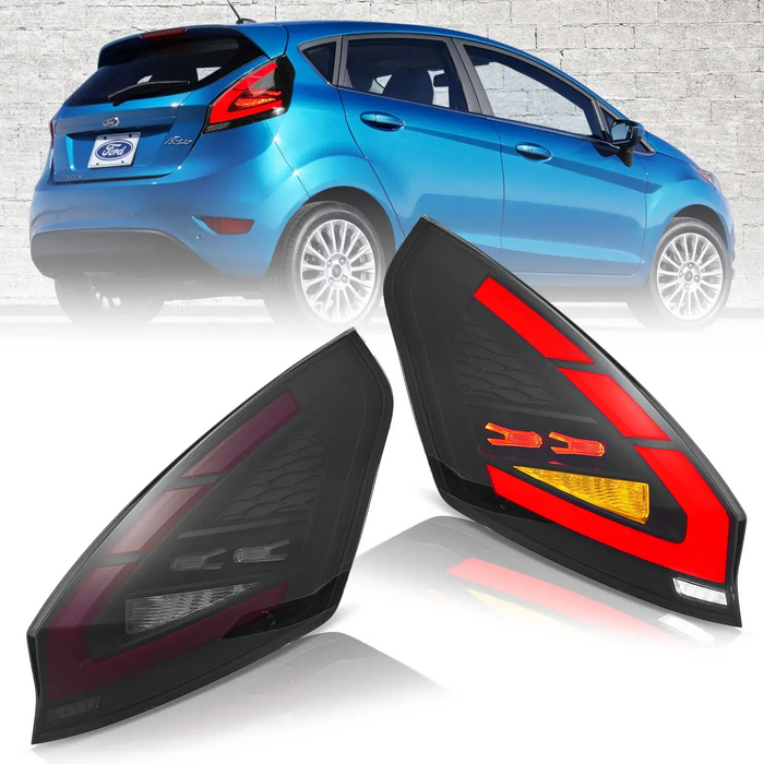 VLAND Full LED Tail Lights For Ford Fiesta 2009-2017