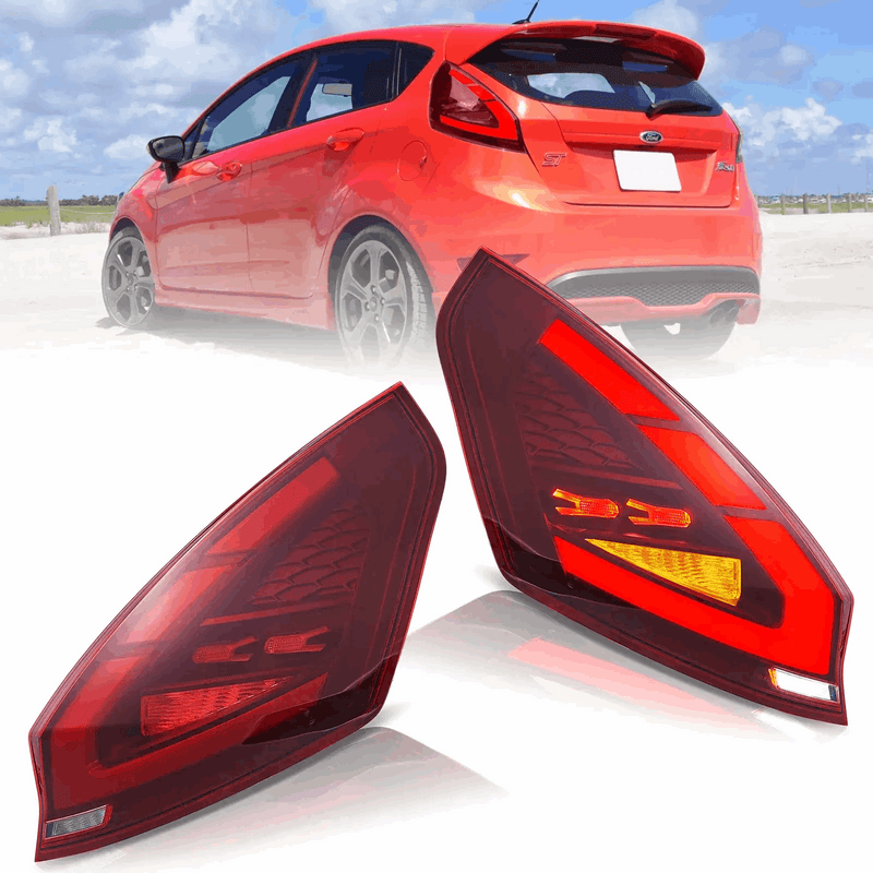 VLAND Full LED Tail Lights For Ford Fiesta 2009-2017