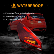 VLAND Full LED Tail Lights For Ford Fiesta 2009-2017