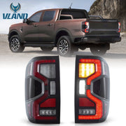 VLAND Full LED Tail Lights for Ford Ranger T6.2 2nd Gen 2022-UP