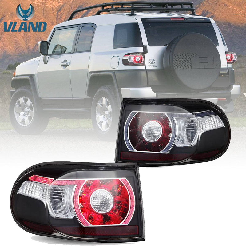 VLAND LED Tail Lights For Toyota FJ Cruiser 2007-2017