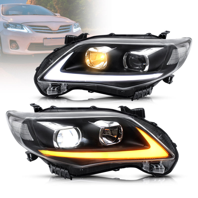 Phares LED VLAND pour Toyota Corolla 2011-2013