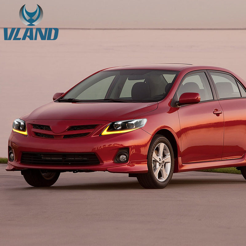 Phares LED VLAND pour Toyota Corolla 2011-2013