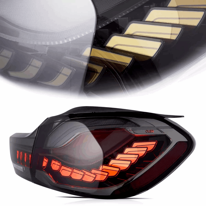 VLAND OLED Tail Lights Compatible with BMW M4 (F82 F83) 4-Series (F32 F33 F36) 2014-2020