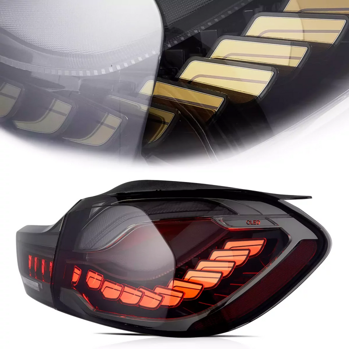 VLAND OLED Tail Lights Compatible with BMW M4 (F82 F83) 4-Series (F32 F33 F36) 2014-2020