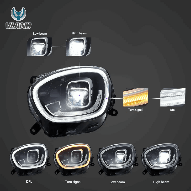 VLAND LED Headlights for Mini Countryman F60 2017-2020