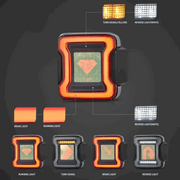 VLAND OLED Tail Lights For Jeep Wrangler 2018-2022 W/ Animation Effects