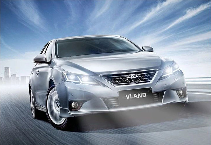 Vland pour Toyota Reiz Mark X 2010-2013 phares à LED complets avec indicateur séquentiel