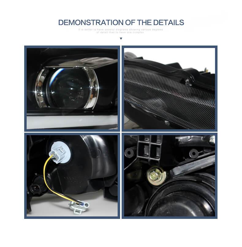 Phares LED VLAND pour Toyota Corolla 2011-2013