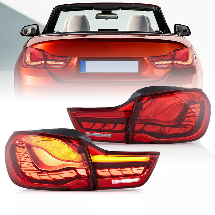 VLAND OLED Tail Lights Compatible with BMW M4 (F82 F83) 4-Series (F32 F33 F36) 2014-2020