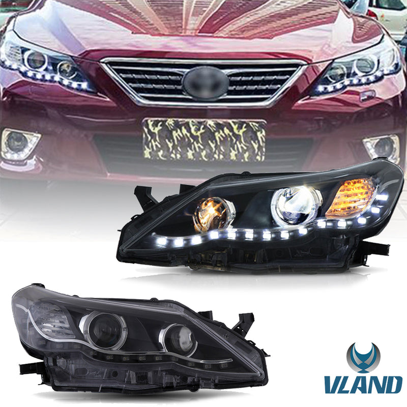 VLAND 适用于2010-2013款丰田锐志Reiz LED大灯 LED大灯总成