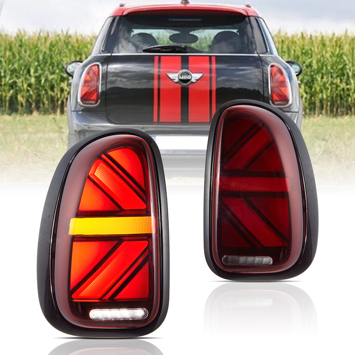 Vland LED Tail Lights II For Mini Cooper Countryman R60 2010-2016 (First Generation) with Start-up Animation