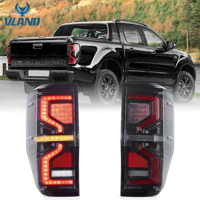 VLAND LED Tail Lights III For Ford Ranger T6/P375 2012-2022 [Not fit the US Version]