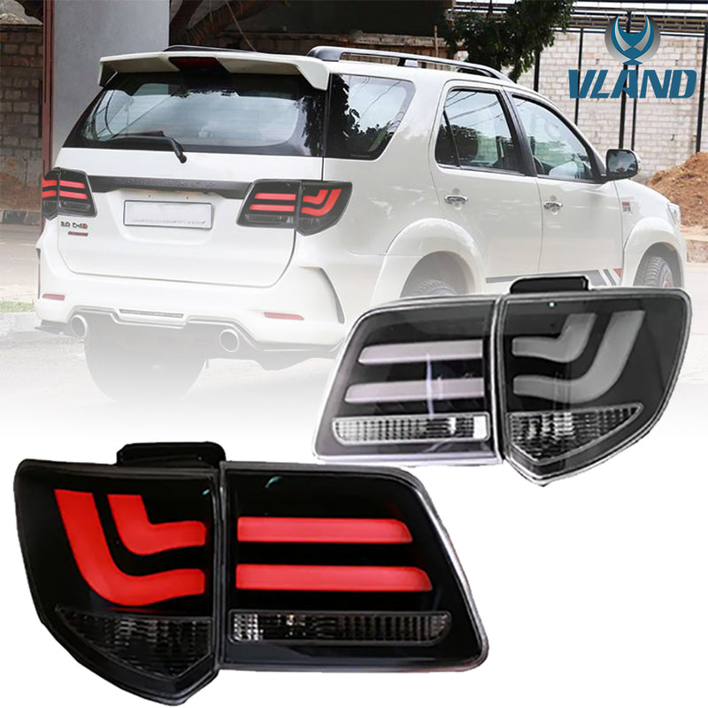 VLAND LED Taillights For Toyota Fortuner 2011-2015