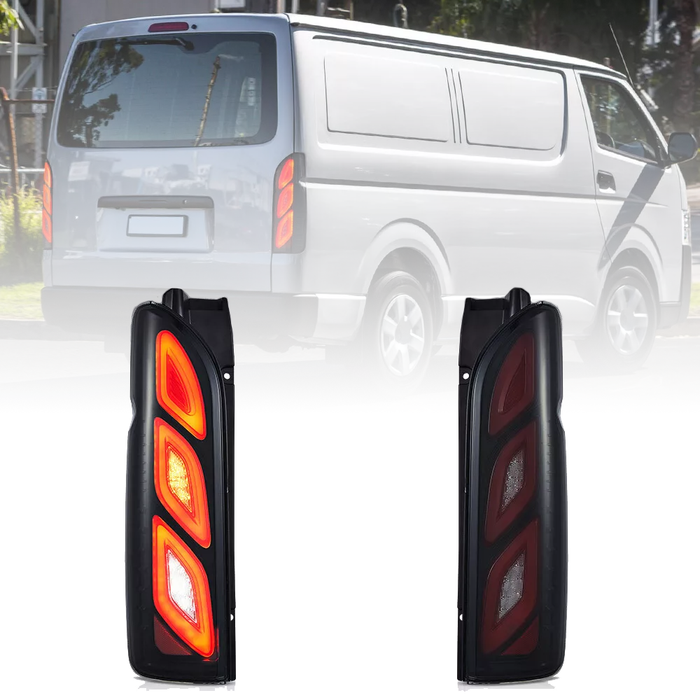 Fanali posteriori a LED VLAND per Toyota Hiace 2005-2018 YAB-HS-0309-H