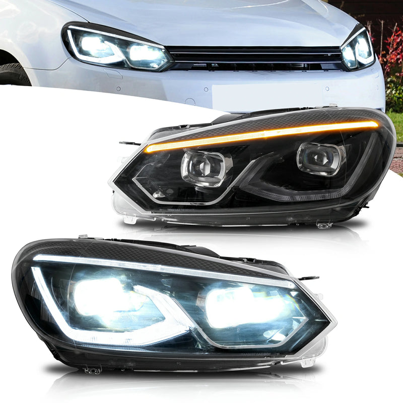 VLAND Dual Beam Head Light For Golf 6 / MK6 2008-2014