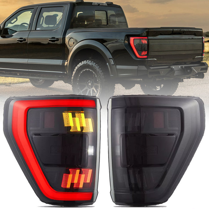 VLAND LED Tail Lights for Ford F150 2021-2023 14th Gen