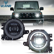 VLAND Full LED Headlights For スズキ ジムニー 4代目 2018-2023 JB64W JB74W / Suzuki Jimny 2018-2023 4th Gen (Fourth Generation)