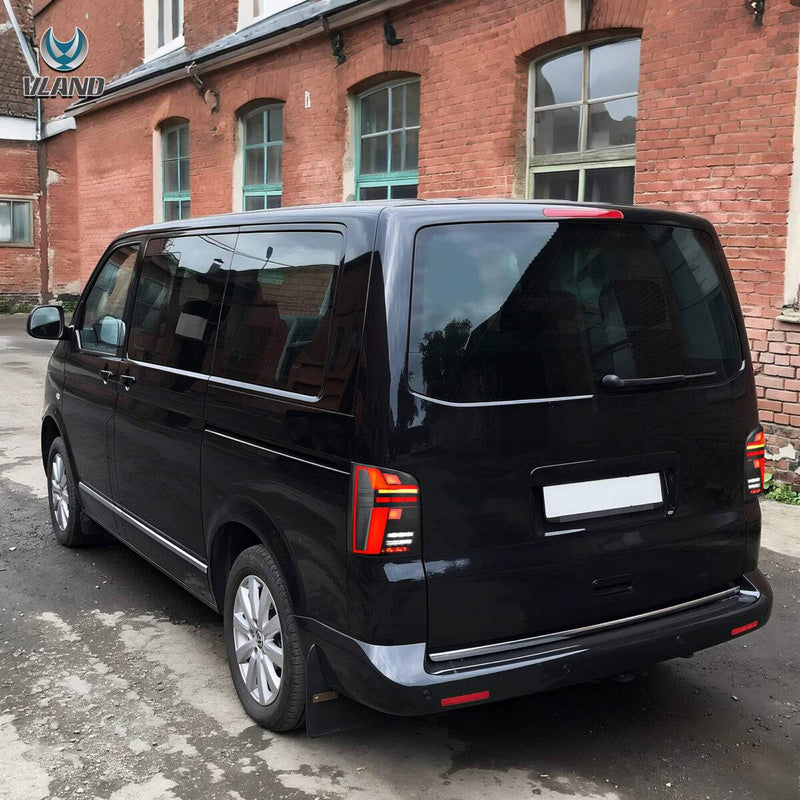Vland LED Tail Lights for 2010-2014 VW Transporter T5 Multivan Caravelle
