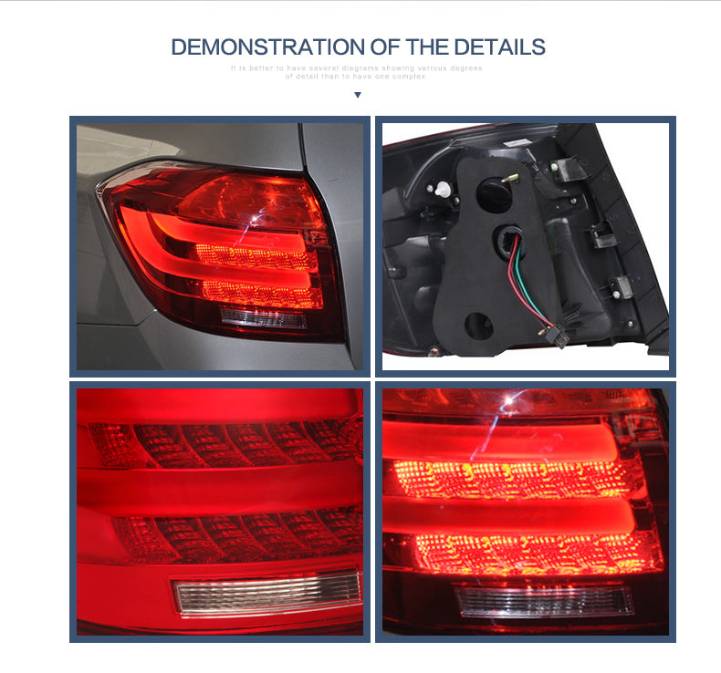 VLAND LED Tail lights for Toyota Highlander 2008-2011