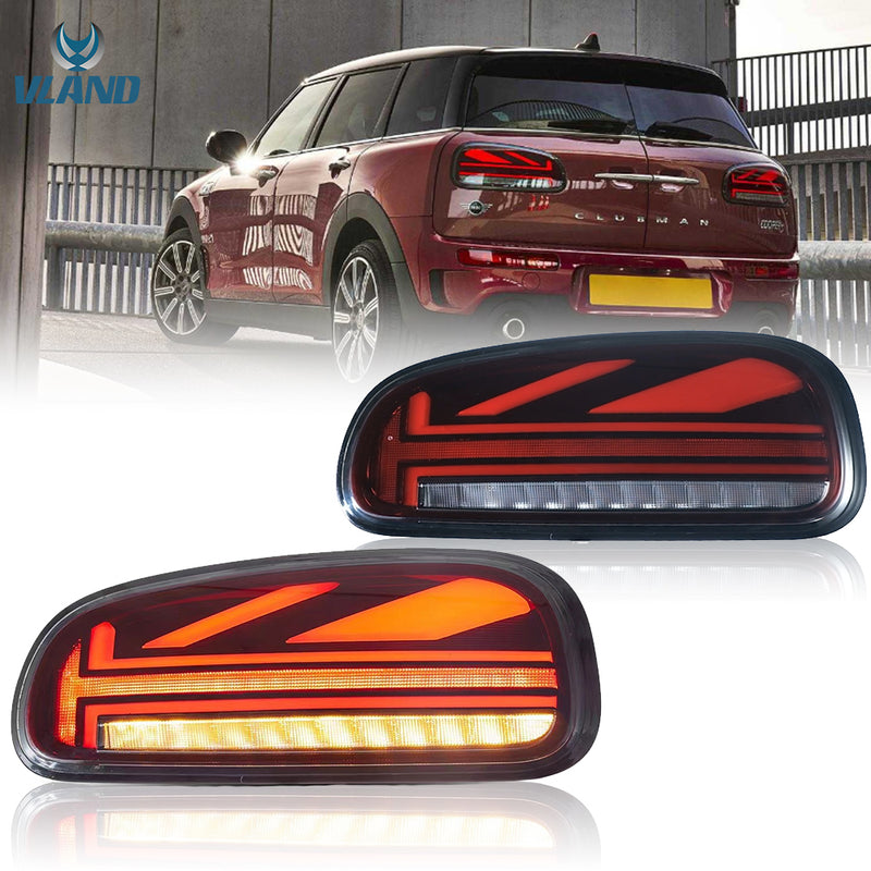 VLAND Full LED Tail Lights for Mini Cooper Clubman F54 2015-2023 2nd Gen