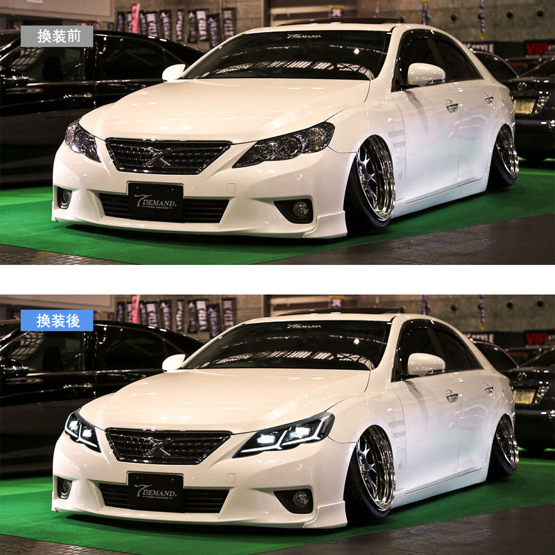 Vland pour Toyota Reiz Mark X 2010-2013 phares à LED complets avec indicateur séquentiel