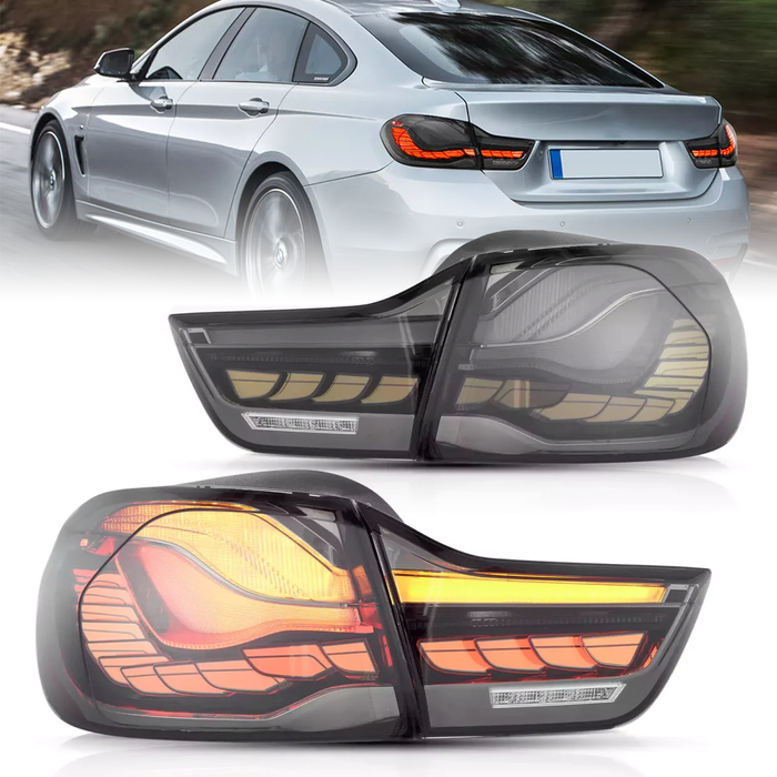 VLAND OLED Tail Lights Compatible with BMW M4 (F82 F83) 4-Series (F32 F33 F36) 2014-2020