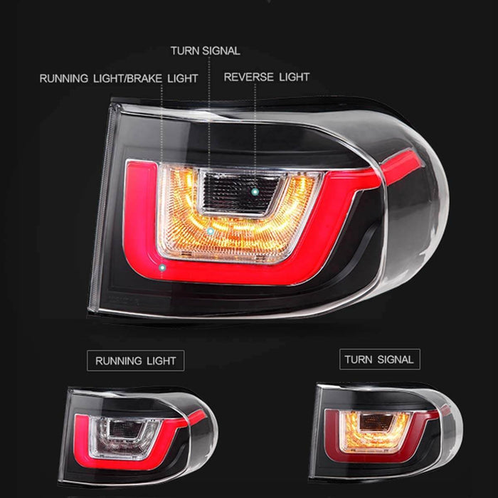 VLAND LED Headlights and LED Taillights for Toyota Fj Cruiser 2007-2017