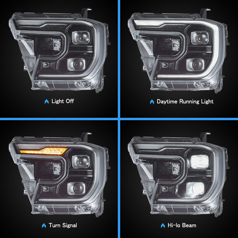 VLAND Full LED Headlights for Ford Ranger T6 2022-UP 2nd Gen P703