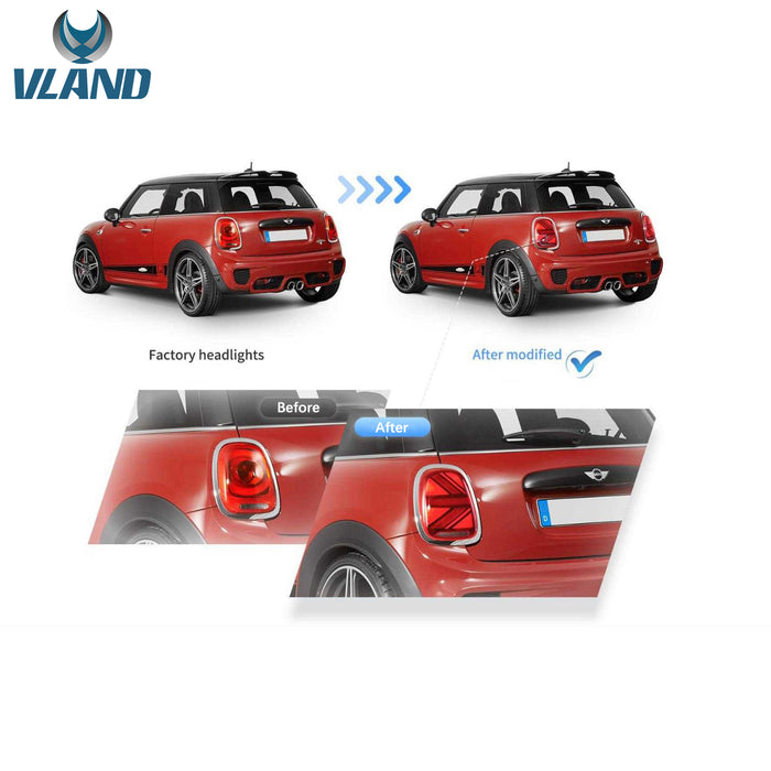 Vland LED Rücklichter für 2014-2019 BMW Mini Cooper F55 F56 F57