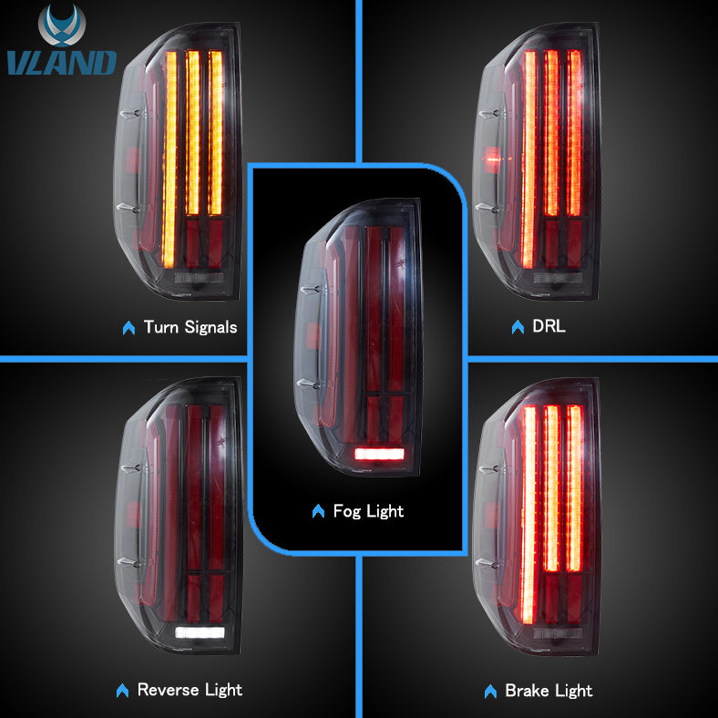 VLAND Full LED Tail Lights for Toyota Tundra 2014-2021 (Ship from China)