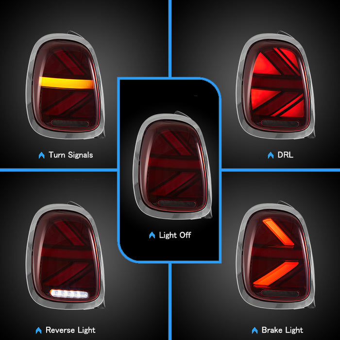 Vland LED Rücklichter für 2014-2019 BMW Mini Cooper F55 F56 F57