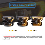 VLAND Full LED Headlights and Tail Lights For Ford F150 2015-2017