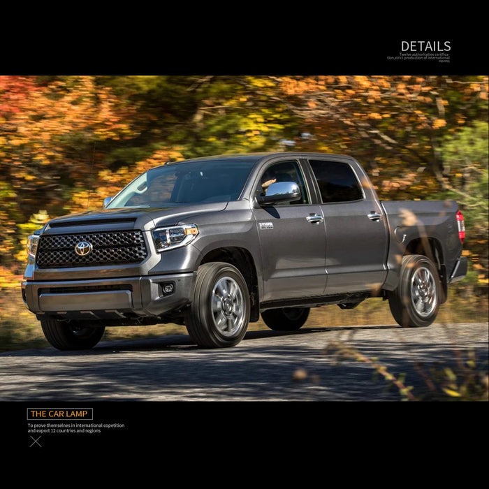 Phares LED VLAND pour Toyota Tundra 2014-2018 avec clignotants séquentiels