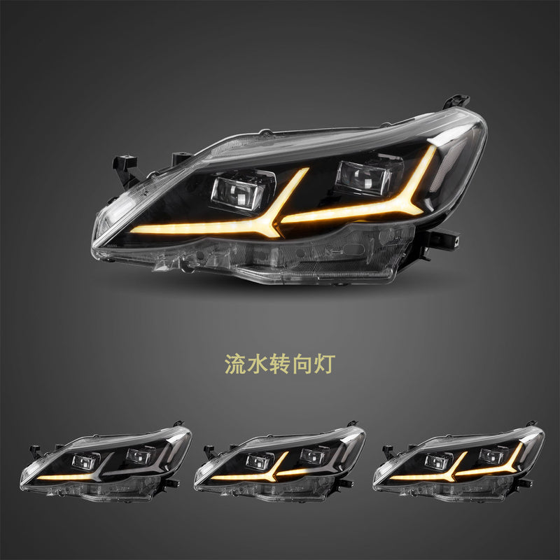VLAND 适用于2010-2013款丰田锐志Reiz LED大灯带流水转向灯LED大灯总成
