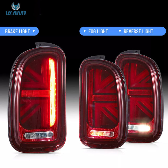 Vland LED Tail Lights For Mini Clubman 2007-2013 1st Gen