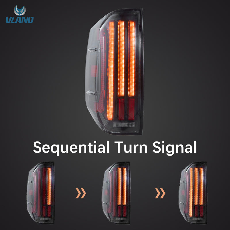VLAND Full LED Tail Lights for Toyota Tundra 2014-2021