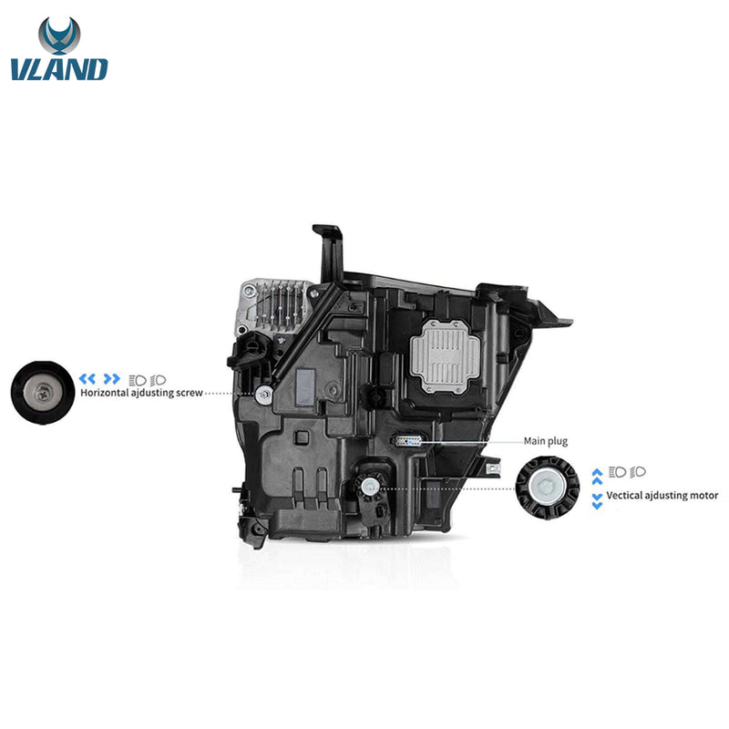 VLAND Full LED Headlights for Ford Ranger T6 2022-UP 2nd Gen P703