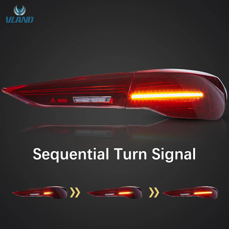 VLAND Full LED Tail Lights Assembly for BMW 4 Series Second Generation (G22/G23/G26/G82/G83) 2021-2023