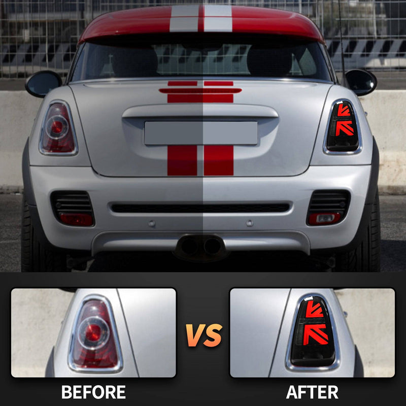 Vland LED Tail Lights For Mini Cooper R-Series 2007-2013 w/ Sequential Indicator (MOQ of 100 Sets)
