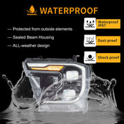 (Pre-sale) VLAND Full LED Headlights for Ford Ranger T6 2022-UP 2nd Gen P703