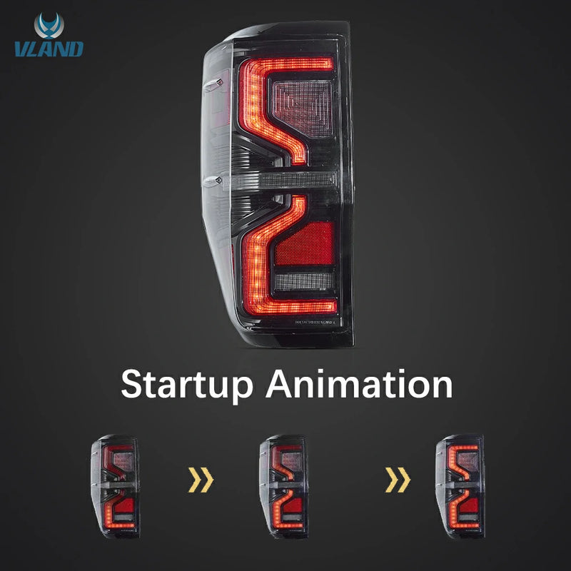 VLAND LED Tail Lights III For Ford Ranger T6/P375 2012-2022