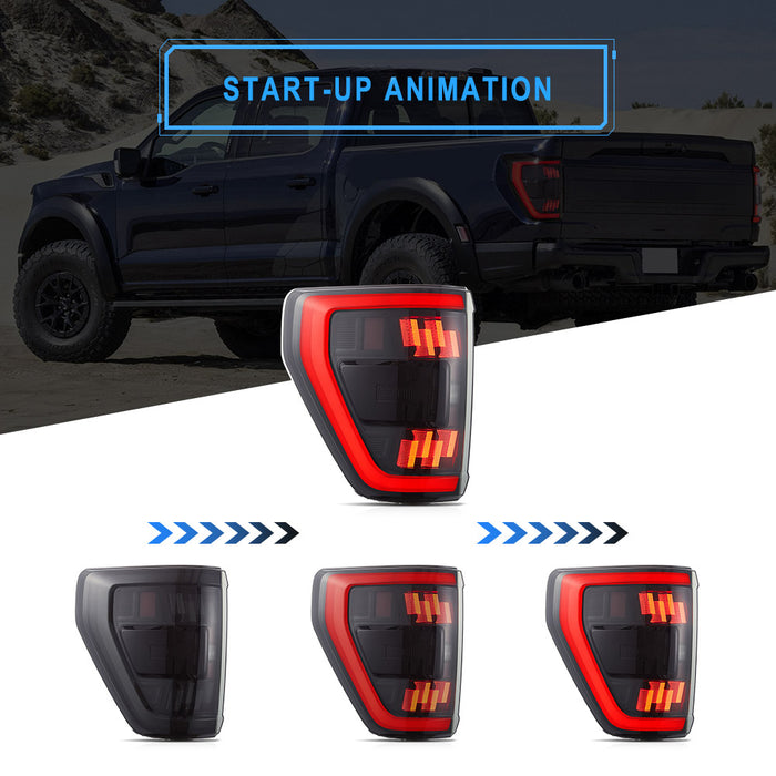 VLAND LED Tail Lights for Ford F150 2021-2023 14th Gen